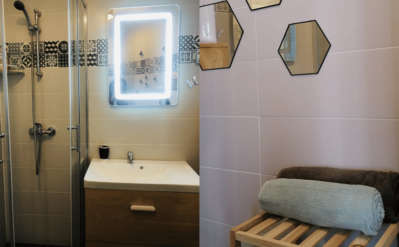 Studio Les reves bleus Salle de bain 1